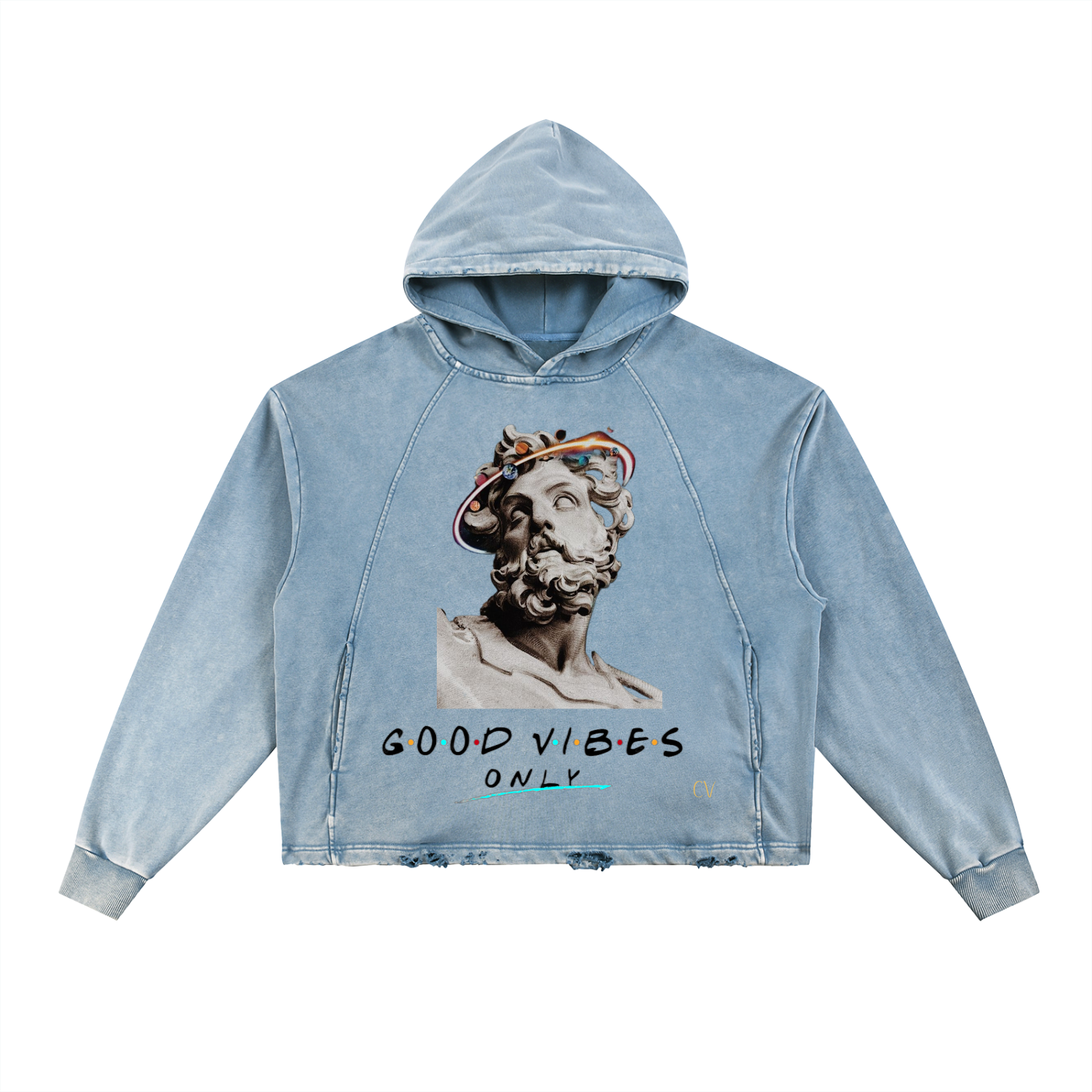 •	vintage hoodie 	•	washed hoo