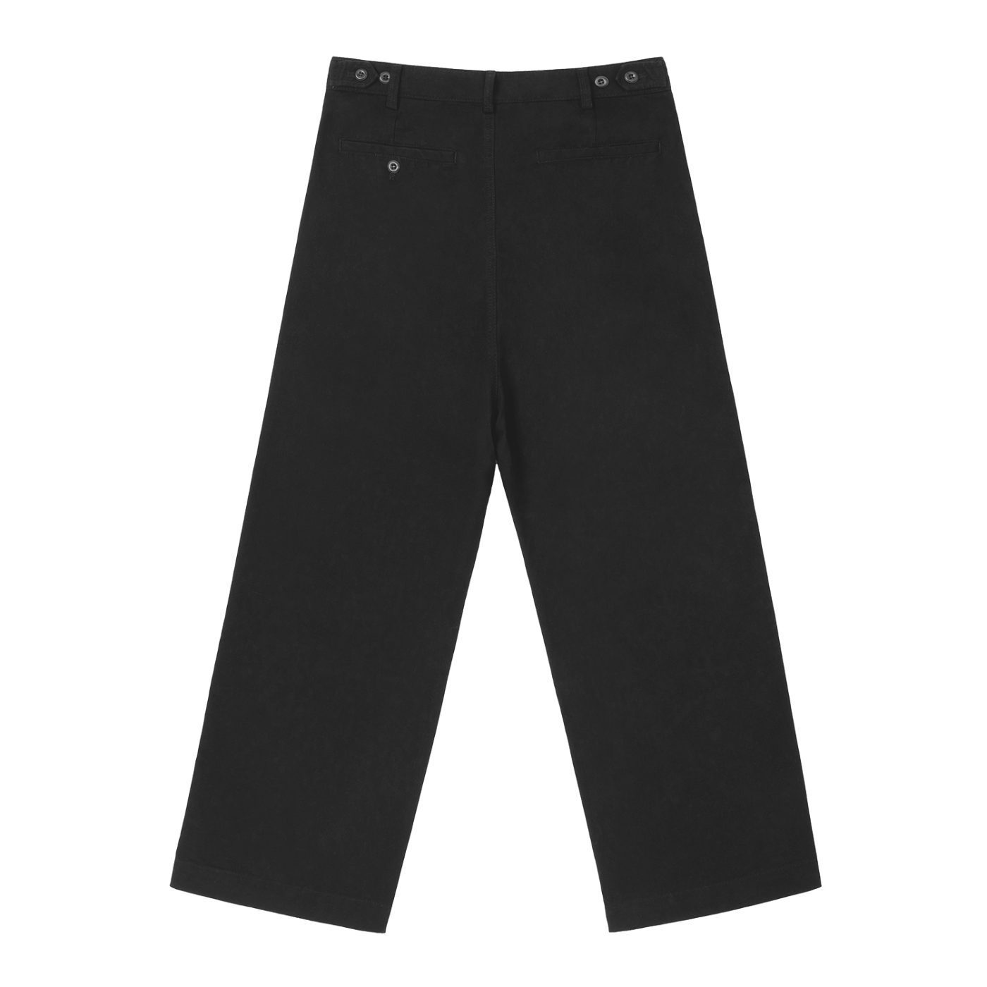 cotton pants, straight leg pan