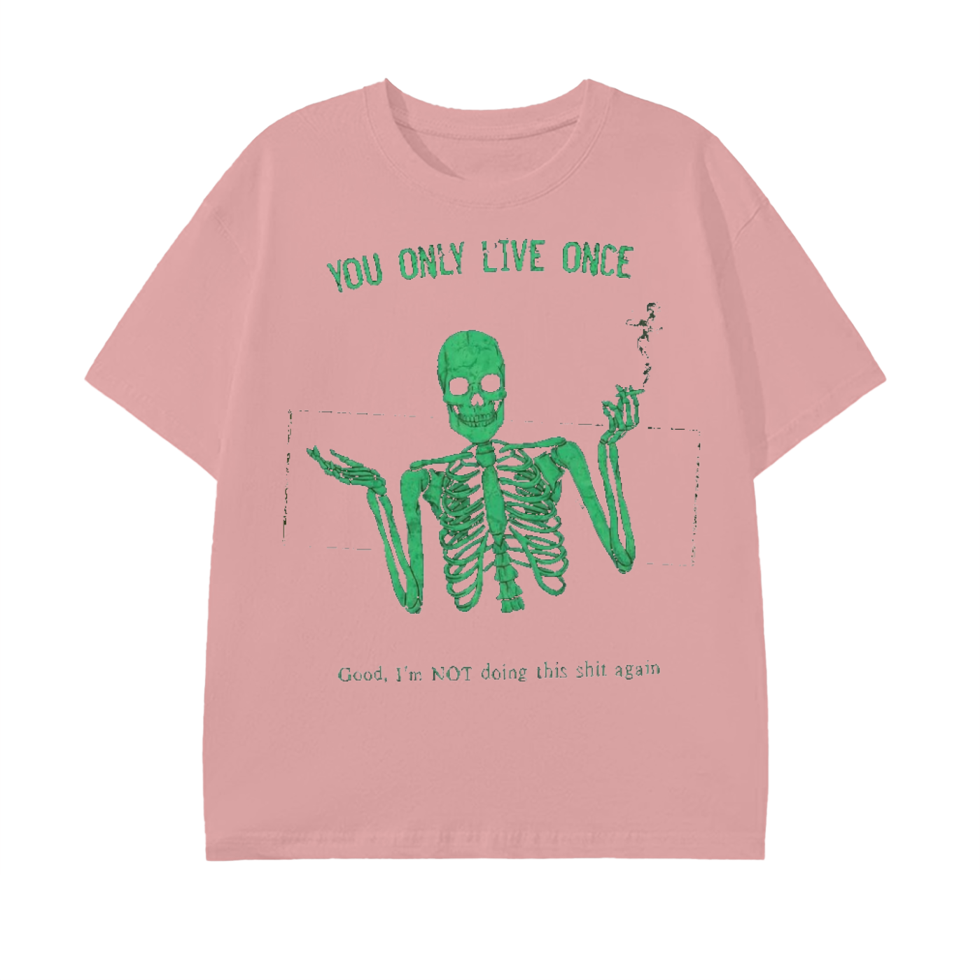 yolo-tee, skeleton-graphic, fu