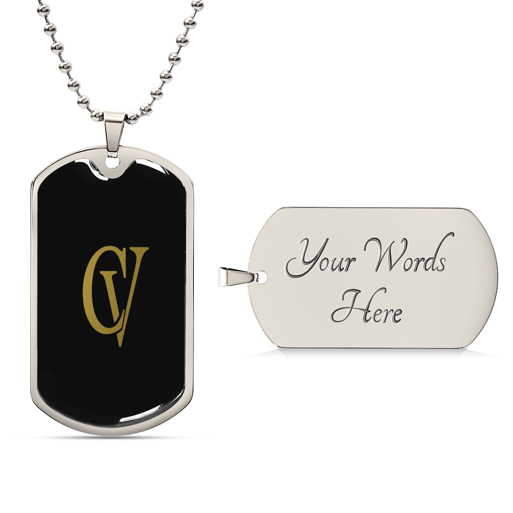 CV Signature Dog Tag