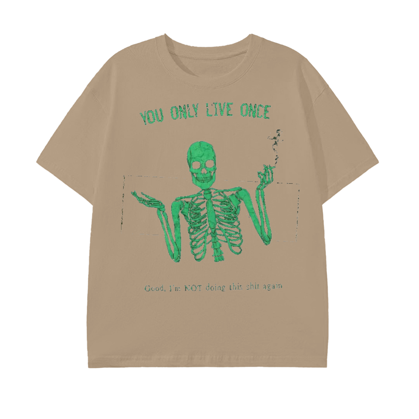 yolo-tee, skeleton-graphic, fu