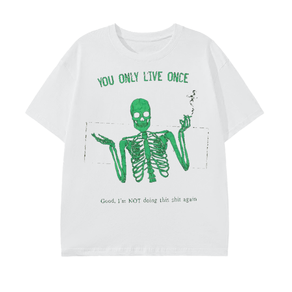 yolo-tee, skeleton-graphic, fu