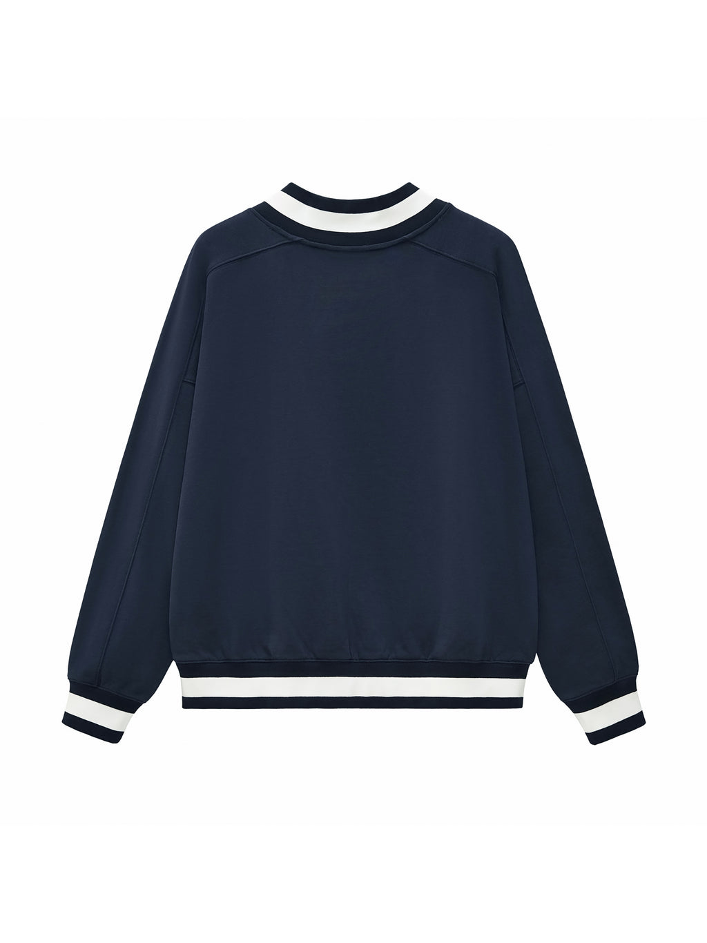Varsity sweatshirt, V-neck swe